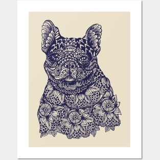 MANDALA OF FRENCHIE Posters and Art